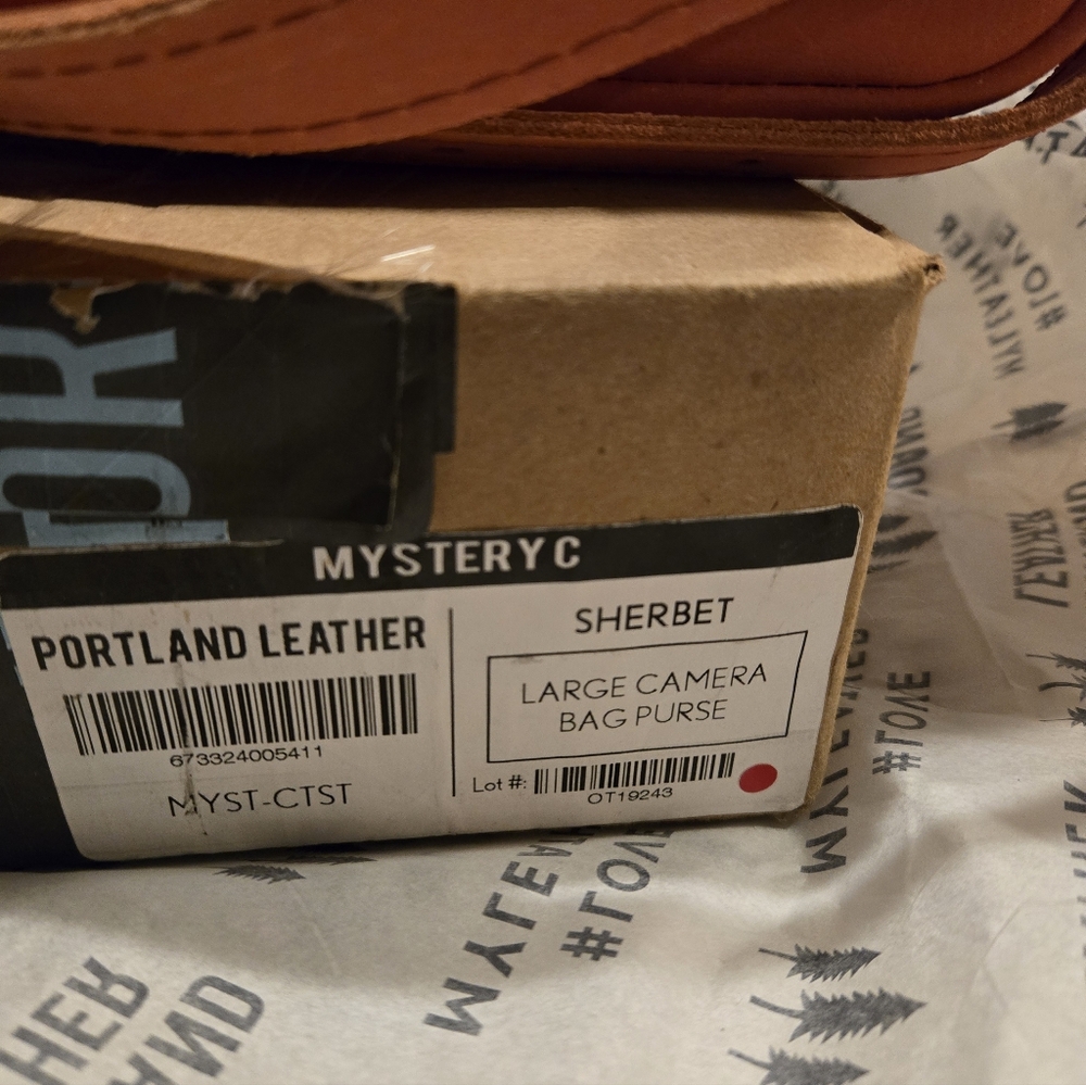 Portland Leather Sherbet Large Camera Bag
